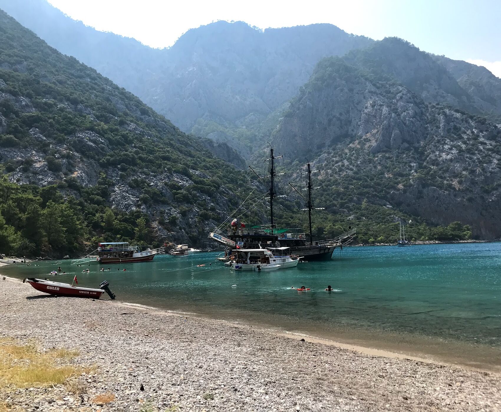 ÇIRALI DAN OLYMPOS - CENEVİZ - SAZAK - AKVARYUM KOYLARI YAT TURU